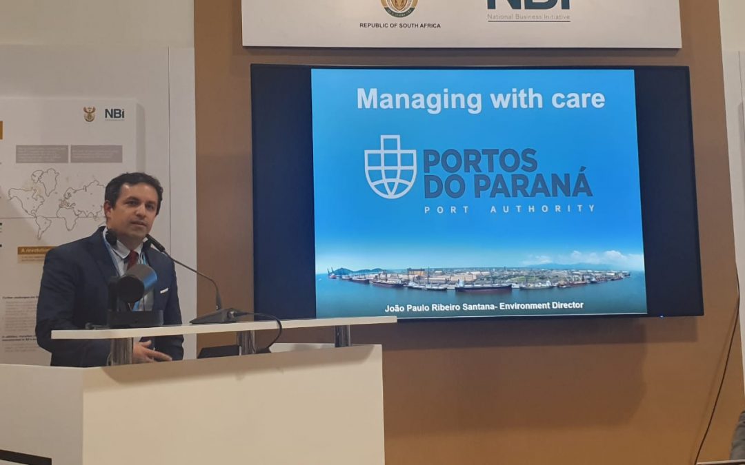 Portos do Paraná is the only port authority in the world invited to participate in COP26